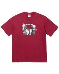 Supreme - Skunk Graphic-Print T-Shirt - Lyst