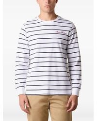 Brooks Brothers - Striped Cotton T-Shirt - Lyst