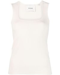 Rohe - Scoop-neck Knitted Tank Top - Lyst