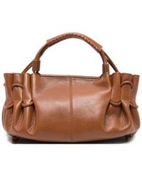 Hereu - Arta Shopper Met Gesmockt Detail - Lyst