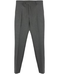 Incotex - Tapered Virgin Wool Trousers - Lyst