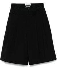 Marine Serre - Twill Shorts - Lyst