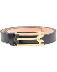 Victoria Beckham - Logo Solid Belt - Lyst