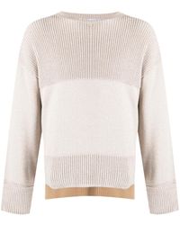 Off-White c/o Virgil Abloh - Maglione A Coste Con Design Color-Block - Lyst