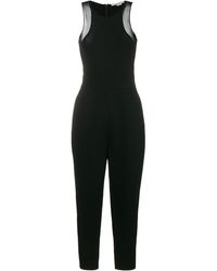 Stella McCartney ニット ジャンプスーツ - ブラック