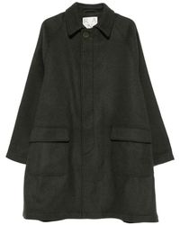RANRA - Raglan-Sleeve Flap-Pocket Coat - Lyst