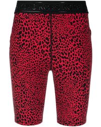 MICHAEL Michael Kors - Shorts mit Leoparden-Print - Lyst