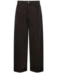 P.A.R.O.S.H. - Turn-Up Cuff Trousers - Lyst