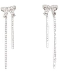 Maje - Bow-Motif Earrings - Lyst