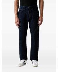 Joop! - Logo-Patch Straight-Leg Jeans - Lyst