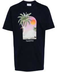 FAMILY FIRST - T-shirt con stampa Swan - Lyst
