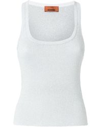 Missoni - Metallic Blend Viscose Top - Lyst