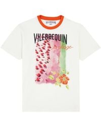 Vilebrequin - Graphic-Print Cotton T-Shirt - Lyst