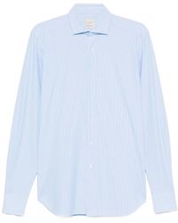 Xacus - Pinstripe Long-Sleeved Shirt - Lyst