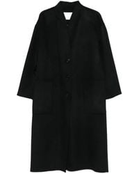 MEIMEIJ - Single-Breasted Wool Coat - Lyst
