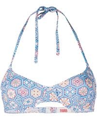 Solid & Striped - Ginger Geometric Bikini Top - Lyst