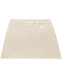 Courreges - Reedition Vinyl Mini Skirt - Lyst