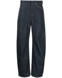 Lemaire - Seamless Mid-rise Wide-leg Jeans - Lyst