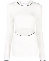 Proenza Schouler - Cárdigan con ribete en contraste - Lyst