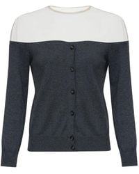 MM6 by Maison Margiela - Sheer Knit Cardigan - Lyst