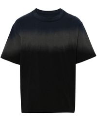 Sacai - T-shirt Met Kleurverloop - Lyst