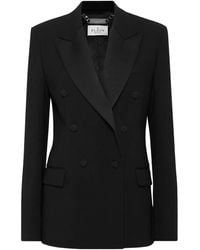Philipp Plein - Crepe And Satin Double-Breasted Blazer 'Dame' - Lyst