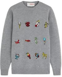 Fiorucci - Jersey Con Diseño Patchwork Y Bordado De Juguetes - Lyst