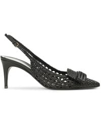 Sergio Rossi - Sr1 Braid Slingback Sandals - Lyst