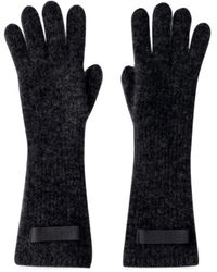 Jacquemus - Wool Ribbed Knit Gloves - Lyst