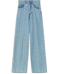 Dries Van Noten - Pantalon Ample En Jean - Lyst