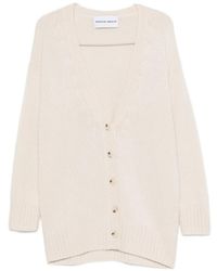 EMERSON RENALDI - Ribbed-Knit V-Neck Cardigan - Lyst