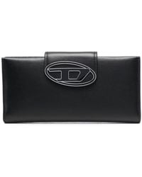 DIESEL - Julie Logo-plaque Leather Wallet - Lyst