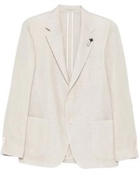 Lardini - Patch-Pocket Blazer - Lyst