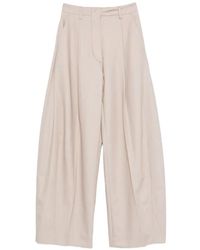 Thelatest - Billie Pleated Trousers - Lyst