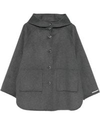 iBlues - Hooded Button-Up Jacket - Lyst