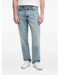 Benetton - Jean Droit À Coupe Cinq Poches - Lyst