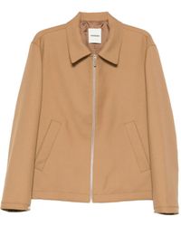 Sandro - Zip-Fastening Long-Sleeves Jacket - Lyst