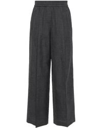 Brunello Cucinelli - Wide Leg Pants - Lyst