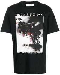 1017 ALYX 9SM - T-shirt Met Grafische Print - Lyst