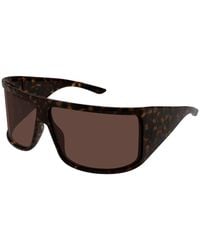 Gucci - Tortoiseshell-Effect Rectangle-Frame Sunglasses - Lyst