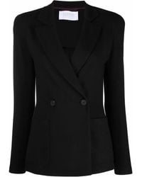 Harris Wharf London - Double-Breasted Virgin Wool Blazer - Lyst