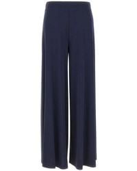 Kaos - Elasticated Wide-Leg Trousers - Lyst