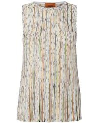 Missoni - Sequin-Embellished Round-Neck Top - Lyst