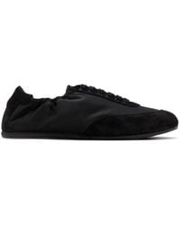 STAUD - Joey Suede-Panelled Sneakers - Lyst