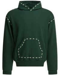 Kapital - Hooded Dotted Sweatshirt - Lyst