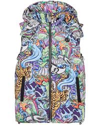 Philipp Plein - プリント パデッドベスト - Lyst