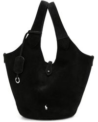 Polo Ralph Lauren - Tote Bag Suede Calf - Lyst
