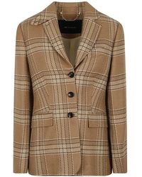 Kiton - Checked Single-Breasted Jacket - Lyst