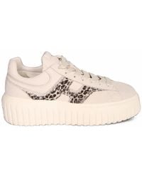 Hogan - Baskets À Imprimé Léopard - Lyst