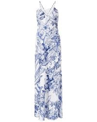 Melissa Odabash - Floral-Print Jacey Maxi Dress - Lyst